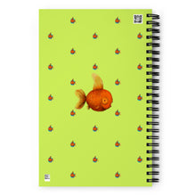 Load image into Gallery viewer, Elfish Presley Spiral notebook
