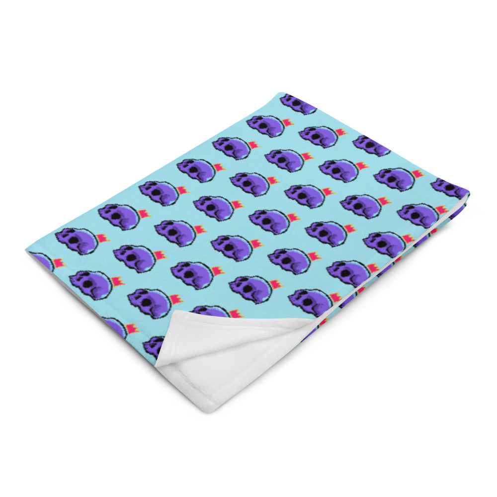 Throw Blanket skull