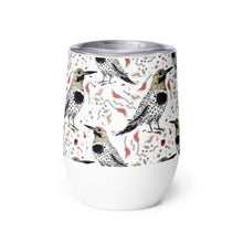 Load image into Gallery viewer, Woodpecker Wine tumbler
